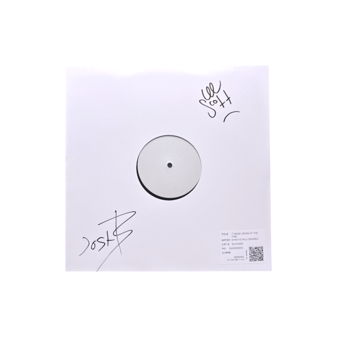 Black Josh & Lee Scott - It Made Sense At The Time (Signed Test Press)