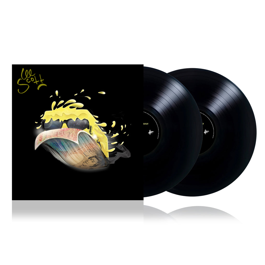 Lee Scott - Butter Fly (12" Double Black Vinyl - Signed) (1 of 2)