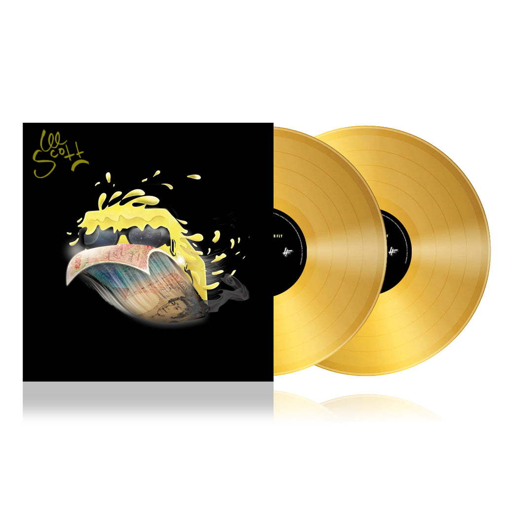 Lee Scott - Butter Fly (12" Double Gold Vinyl - Signed) (1 of 2)