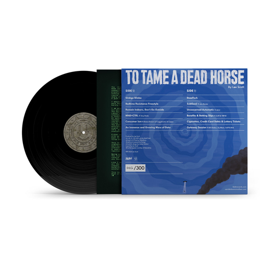 Lee Scott - To Tame a Dead Horse (Limited Edition Vinyl) - SIGNED FIRST PRESS